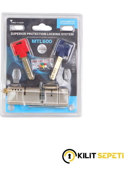 MTL600 Tuzaklı Mandallı Barel 33+10+40=83 mm