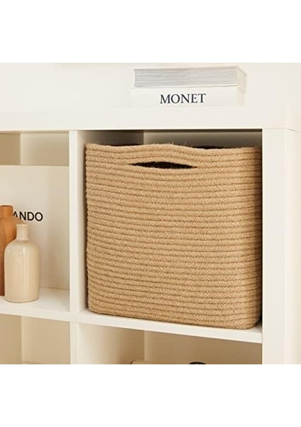 Textile Jüt Sepet 30 x 30 x 30 cm modelleri