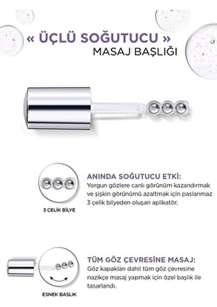 Revitalift Filler Göz Serumu Koyu Halkaları Azaltan 20 ml Kalem Tipi Aydınlatıcı