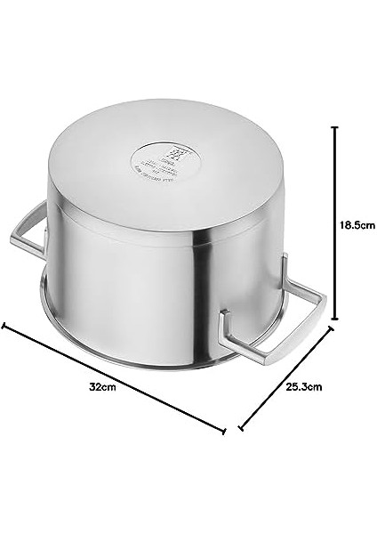 Sığ Tencere, 24 Cm, Yuvarlak, 18/10 Paslanmaz Çelik fiyatları