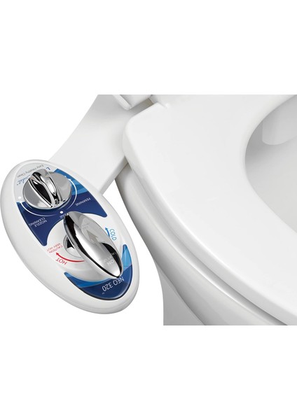 Bidet BIDETNEO320S Başlık Bide, Mavi, 13,5 x 7 x 3 Inç