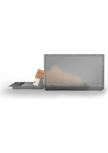 Shoecase Premium Ayakkabı ve Spor Ayakkabı Saklama Kutusu Düzenleyici, Kaydırmalı Ayakkabı Tepsisi, 2&apos;li Paket modelleri