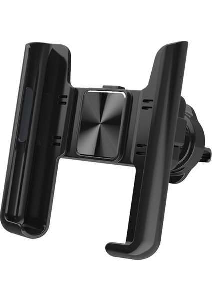 360 Derece Dönebilir Araç Içi Izgaralıktan Metal Kelepçeli Telefon Tutucu - AL3741
