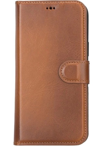 Buğz Apple iPhone 14 Plus Uyumlu Deri Cüzdanlı Kılıf Mwwn RST2EF Taba fırsatları