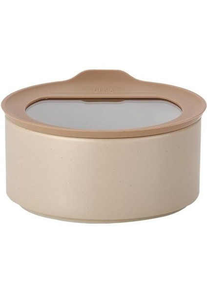 Fika One Seramik Saklama Kabı Bej 600 ml D-NEONE060-09