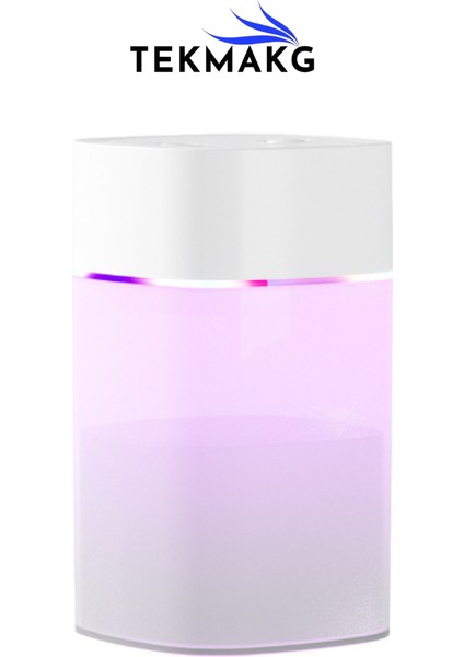 400 ml Büyük Kapasiteli Taşınabilir Hava Nemlendirici, Ultrasonik Soğuk Buhar Makinesi, Rgb LED Işıklı Aroma Difüzörü, Araç Oto ve Ev Ofis Uyumlu, Micro USB fırsatları