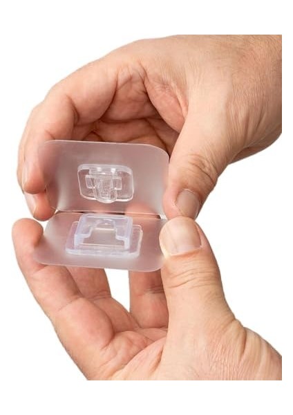 Yapışkanlı Çift Taraflı Kanca | 4 Çift | Iz Bırakmayan, Delik Açmayan, Çok Fonksiyonlu ve Mutfak Su Geçirmez Ev Duvar Askıları fiyatları