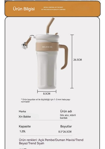Büyük Kapasiteli Termos Bardak, Pipetli Bardak, Paslanmaz Çelik Bardak (Yurt Dışından) fiyatları