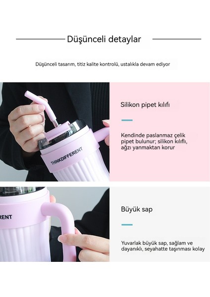 Büyük Kapasiteli Termos Bardak, Pipetli Bardak, Paslanmaz Çelik Bardak (Yurt Dışından) indirimleri