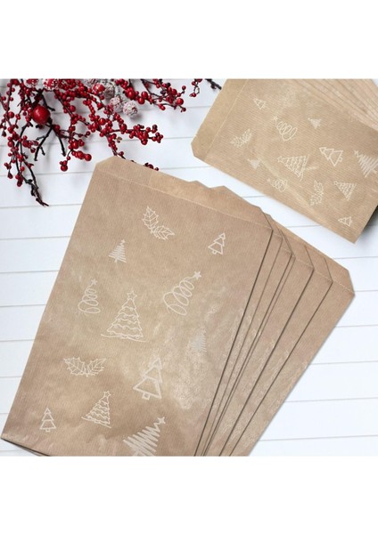 Desenli 50 Adet Kese Kağıdı, 11X20 cm