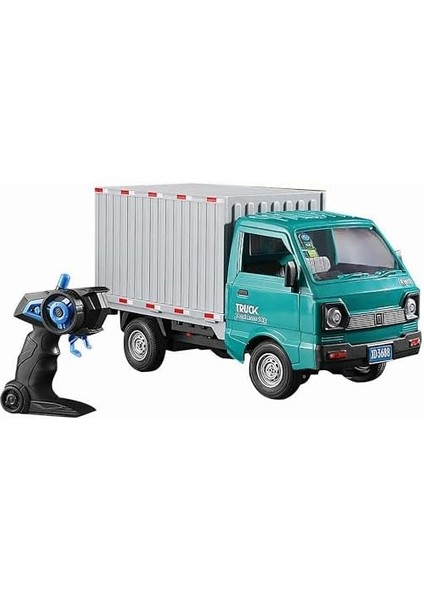 Uzaktan Kumandalı Sesli Işıklı Şarjlı Buhar Atan Kapıları Açılan Rc Kamyonet Yük Taşıma Aracı (Yeşil) fiyatları