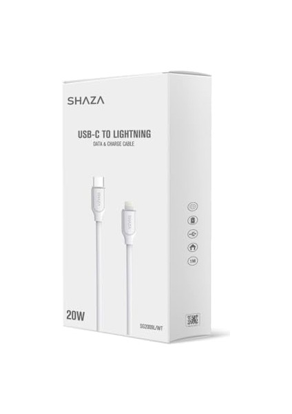 USB C- 1m 27W Destekli Şarj ve Kablosu SG2002L/WT fiyatları