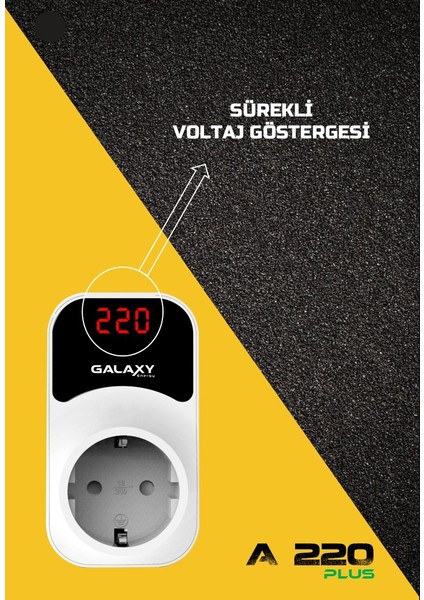 A220 Plus Dijital Ekranlı Akım Koruma Prizi modelleri