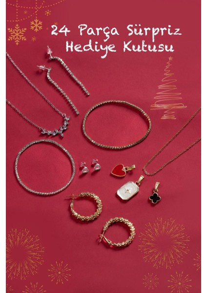 Kadın 24'lü Yılbaşı Seti - Advent Calendar - Charm Kutusu fiyatları