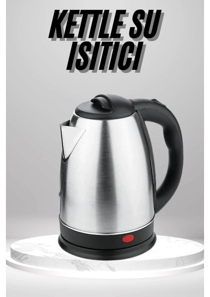Buğz Su Isıtıcı 220 - 240 V Paslanmaz Çelik Kettle Uzun Ömürlü 2000 Watt
