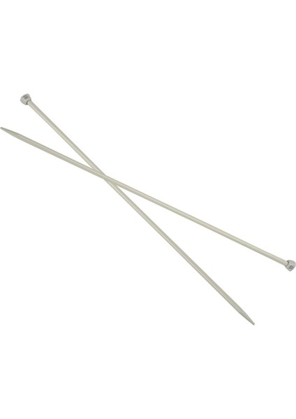 Marifetlerim - Beyaz Düz Örgü Şişi 2.5 Numara