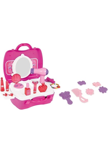 Buğz 03 562 Aksesuarlı Çantalı Makyaj Seti -Pilsan Oyuncak