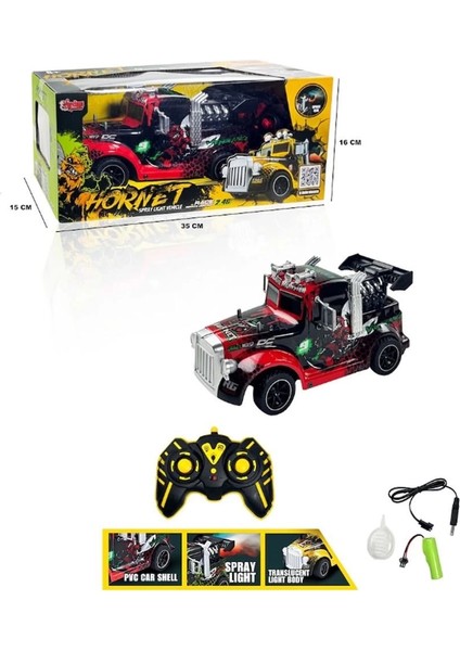 Buğz Uzaktan Kumandalı Full Fonksiyon Buhar Çıkartan Çekici Tır Kafası fiyatları