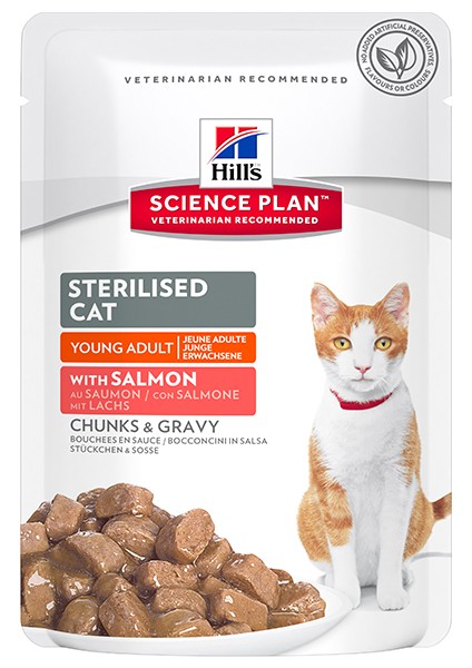 SP Somonlu Kısırlaştırılmış Yetişkin Kedi Pouch 85Gr