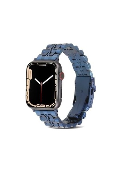 ​​​ Ile Uyumlu 38MM/40MM Krd-54 Metal Kordon Lacivert modelleri