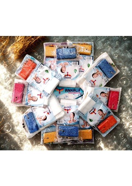 Cilt Bakımına Özel 3’lü Banyo, Hamam, Çeyiz Seti – Ponza, Kese, Lif fırsatları