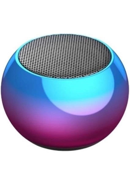 Buğz Portatif Taşınabilir Bass Ses Topu Bombası Mini Kablosuz Wireless Bluetooth Hoparlör Speaker