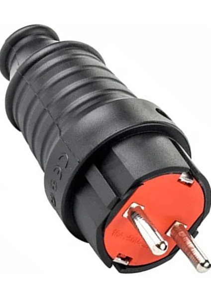 Fetih F-201K Topraklı Erkek Fiş 1 Sınıf ve Kaliteli Orjinal Ürün Siyah 1410