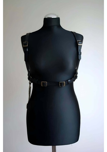 Zincir Detaylı Şık Tarz Kemer, Omuz ve Sırt Kemer - BRF908 modelleri