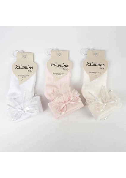 Anahid Aks Kız Bebek Soket Çorap K46310 Asorti