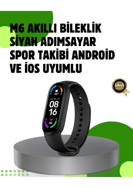 Buğz Bluetooth 5.0 Akıllı Bileklik – Kalp, Uyku ve Aktivite Takibi