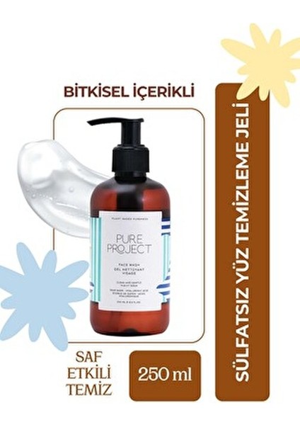 Yüz Temizleme Jeli Karma Ciltler İçin Derinlemesine Temizleme 250 ml
