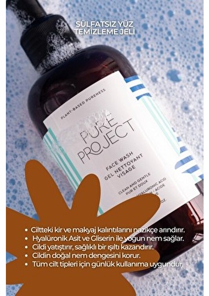 Yüz Temizleme Jeli Karma Ciltler İçin Derinlemesine Temizleme 250 ml