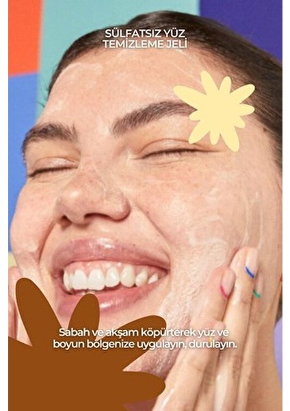 Yüz Temizleme Jeli Karma Ciltler İçin Derinlemesine Temizleme 250 ml