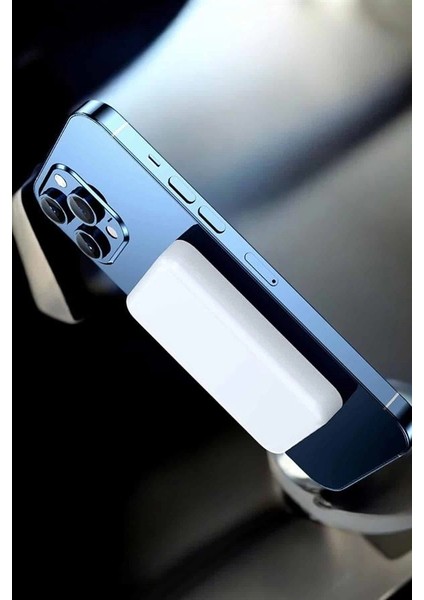 Buğz Magsafe Kablosuz Batarya Yüksek Performanslı Manyetik Tasarım Hızlı Şarj