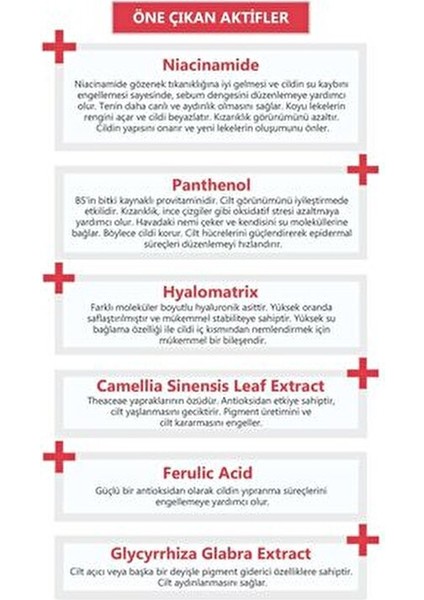 Cilt Serumu Aydınlatıcı Yaşlanma Karşıtı Leke Önleyici 30 ml C Vitamini İçerir