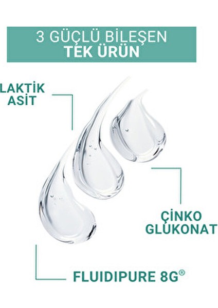 Sebum Dengeleyici Temizleme Jeli Yağlı Ciltler İçin Çinko ve Laktik Asit 400 ml indirimleri