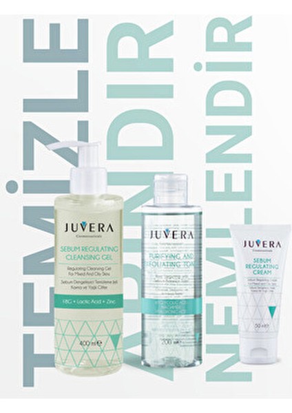 Sebum Dengeleyici Temizleme Jeli Yağlı Ciltler İçin Çinko ve Laktik Asit 400 ml