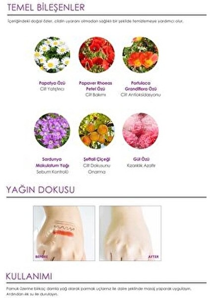 Günlük Makyaj Temizleme Yağı Akne Karşıtı Etkiyle Tüm Cilt Tipleri İçin 150 ml