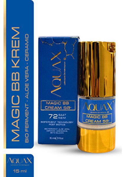 Magic BB Krem SPF 50 Tüm Cilt Tipleri İçin Koruyucu Aloe Vera İçerikli 15 ml fiyatları