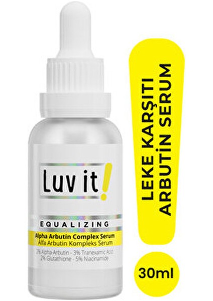 Alpha Arbutin Serum Leke Karşıtı Etki Tüm Cilt Tipleri İçin 30 ml