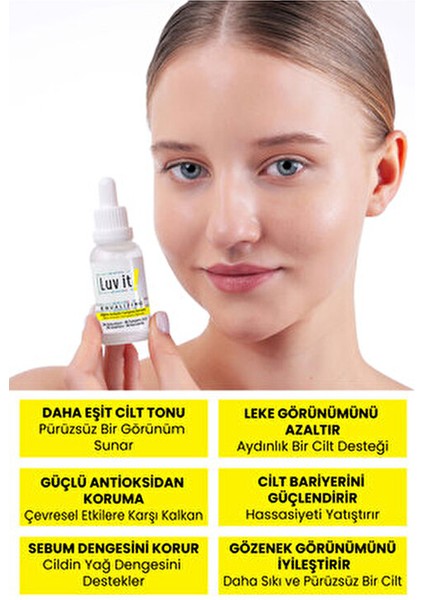Alpha Arbutin Serum Leke Karşıtı Etki Tüm Cilt Tipleri İçin 30 ml
