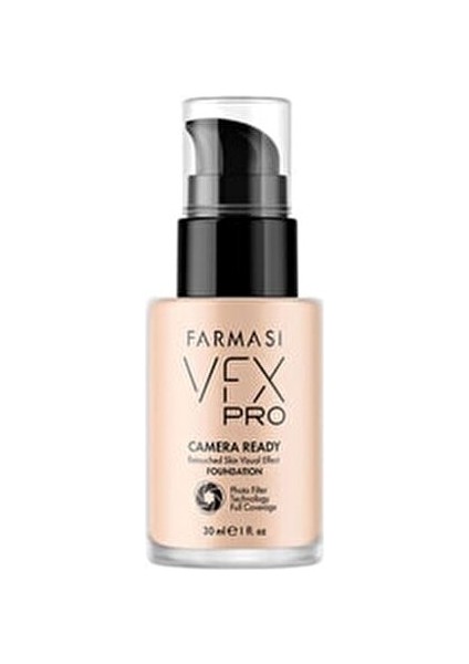 Vfx Pro Camera Ready Fondöten Tüm Cilt Tipleri İçin Arındırıcı Etki 100 ml fiyatları