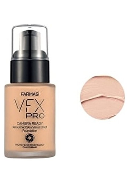Vfx Pro Camera Ready Fondöten Tüm Cilt Tipleri İçin Arındırıcı Etki 100 ml indirimleri