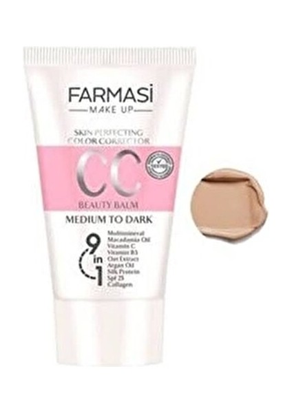 CC Krem Ortadan Koyuya Cilt Direncini Artıran 50 ml SPF 25 ile Güneş Koruması fiyatları