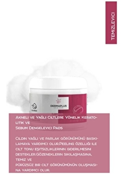 Clarify Pedler Kuru Ciltler İçin Ton Eşitleyici Etki 25 Adet Salisilik Asitli modelleri