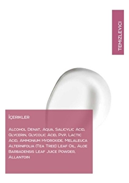 Clarify Pedler Kuru Ciltler İçin Ton Eşitleyici Etki 25 Adet Salisilik Asitli indirimleri