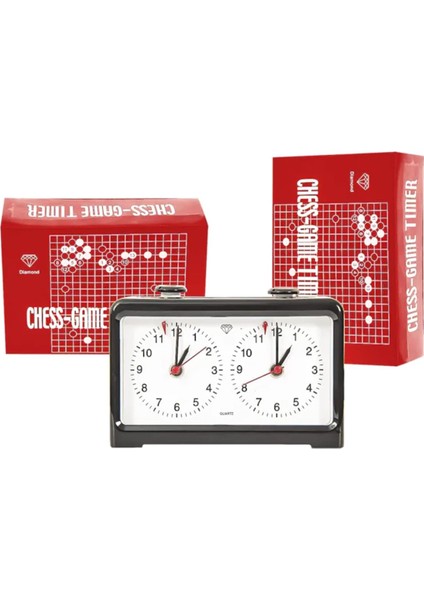 Pilli Satranç Saati Analog 1275