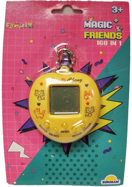 Toys Nostaljik Oyuncak Sanal Bebek (Sarı)