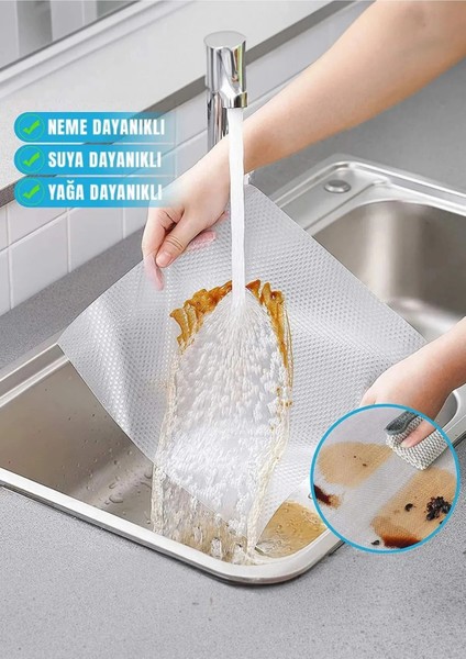 Buğz Premium 3 Metre Pıtırcıklı Kaydırmaz Şeffaf Raf Örtüsü Halı Kaydırmaz 45 CMX3M Kalın Kaliteli Folyo indirimleri