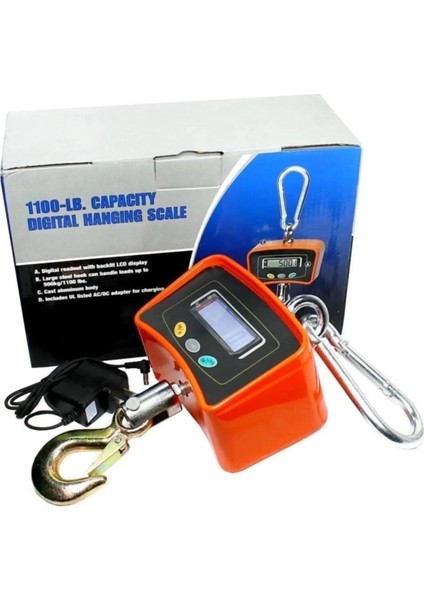Buğz 500 kg Dijital Askılı Çengel Baskül Terazi - Yüksek Kapasiteli Hassas Tartım fiyatları